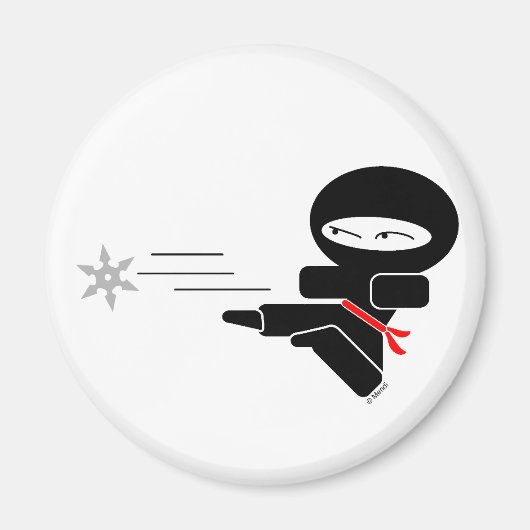 Lil' Ninja Magneet (Voorkant)