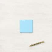 Lil Notes Sky Blue Post-it Notes (Op bureau)