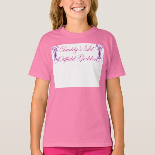 Lil Oilfield Goddess T-shirt (Voorkant)
