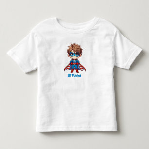 Lil’ Patriot – Schattigee Baby Bald Eagle Boys Kinder Shirts