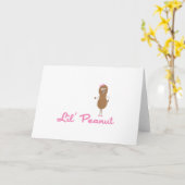 Lil Peanut Kaart (Gele Bloem)