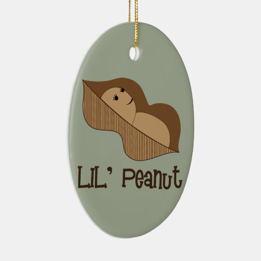 Lil Peanut Keramisch Ornament (Rechts)