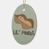 Lil Peanut Keramisch Ornament (Links)