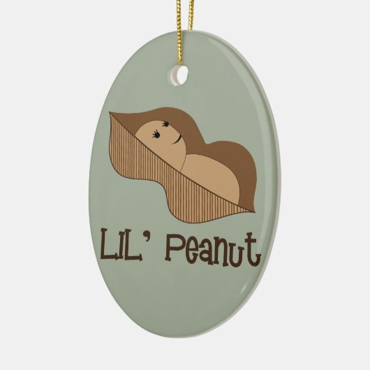 Lil Peanut Keramisch Ornament (Links)