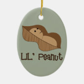 Lil Peanut Keramisch Ornament (Voorkant)
