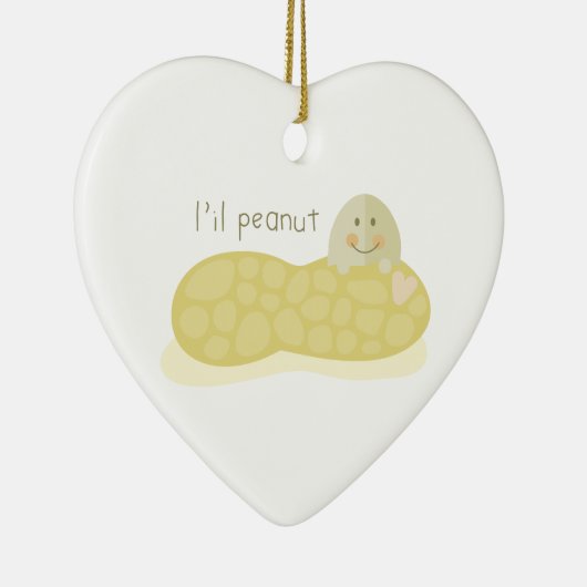 L'il Peanut Keramisch Ornament (Rechts)