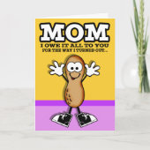 Lil Peanut Moederdag Card Kaart (Voorkant)