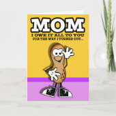 Lil Peanut Moederdag Card Kaart (Voorkant)