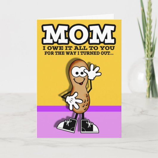 Lil Peanut Moederdag Card Kaart (Voorkant)
