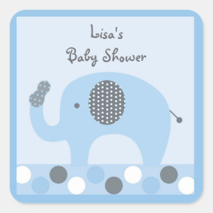 Lil Peanut Olifant Stickers Labels