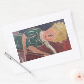 Lil Pee Rechthoekige Sticker (Envelop)