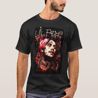 Lil Peep Floral Portret Essential T-shirt