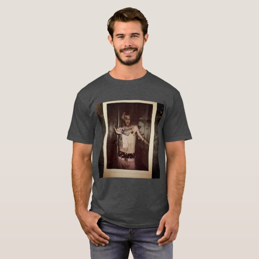 Lil Peep t shirt top polaroid (Voorkant volledig)