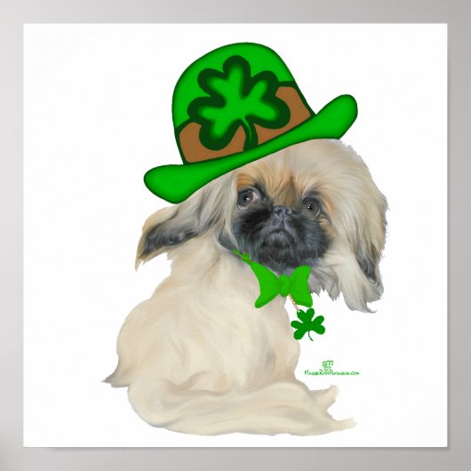 Lil Peke St Paddy Poster (Voorkant)