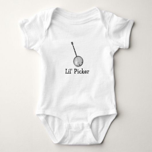 Lil' Picker Baby Creeper Romper (Voorkant)
