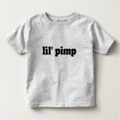 Lil pimp kinder shirts (Voorkant)