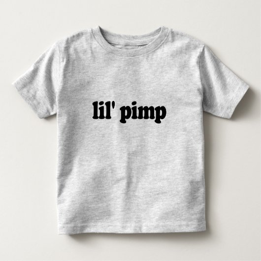Lil pimp kinder shirts (Voorkant)