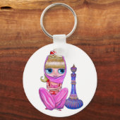 Lil' Pink Genie Sleutelhanger (Voorkant)
