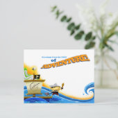 Lil' Pirate Captain: Adventure Briefkaart (Staand voorkant)