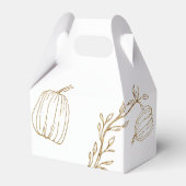 Li'l Pompoen Baby shower Favor Box Bedankdoosjes (Achterkant)