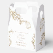 Li'l Pompoen Baby shower Favor Box Bedankdoosjes (Geopend)