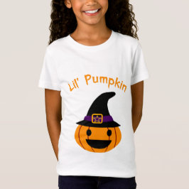 Lil Pompoen Halloween Kinder Design – Schattigee P T-shirt