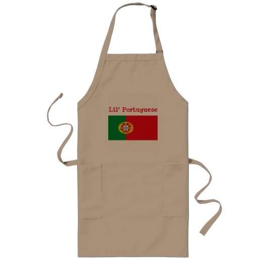 Lil' Portugees Apron Lang Schort (Voorkant)