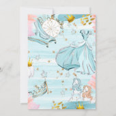 Lil Princess Birthday Invitation Kaart (Achterkant)