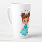 Li'L Princess LILIBET Turquoise  Girly Gift Latte Mok (Linkerhoek)