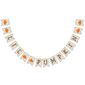 Lil Pumpkin Baby shower Vlaggetjes (Alle)