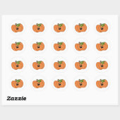 Lil' Pumpkin Ronde Sticker (Vel)