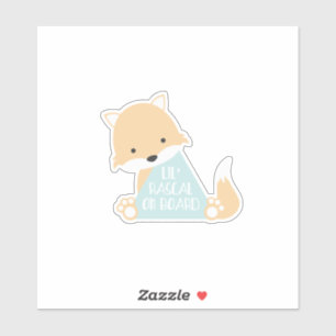 Lil' Rascal Baby aan boord Sticker