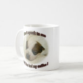 Lil Red na mijn koffie Koffiemok (Voorkant links)