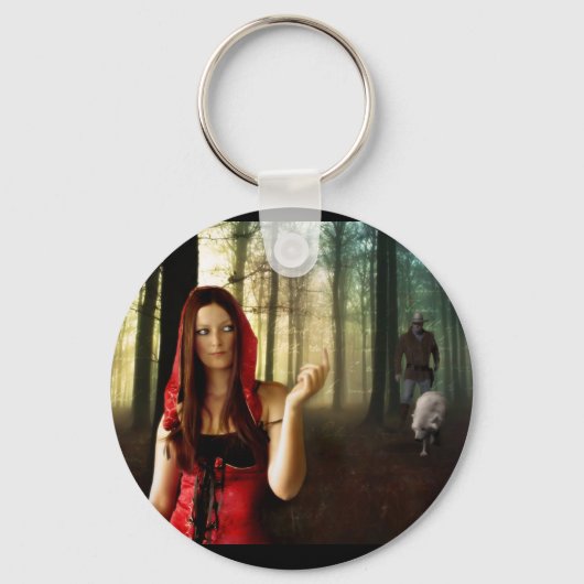 Lil Red Riding Hood Sleutelhanger (Voorkant)