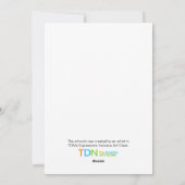 Lil' Red Truck Feestdagenkaart (Achterkant)