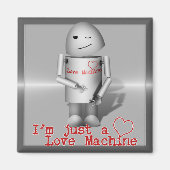 (Lil' Robo-x9) Liefde machine Magneet (Voorkant)