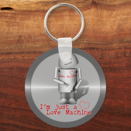 (Lil' Robo-x9) Liefde machine Sleutelhanger (Voorkant)