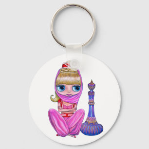 Lil' Roze Geest Sleutelhanger
