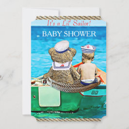 Lil' Sailor Boy's Baby shower Kaart