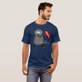 Lil Scuba guy T-shirt (Voorkant volledig)