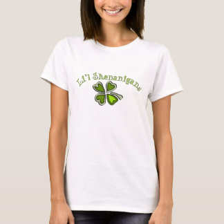 Li'l Shenanigans a Weird Party Shamrock Cartoonifi T-shirt