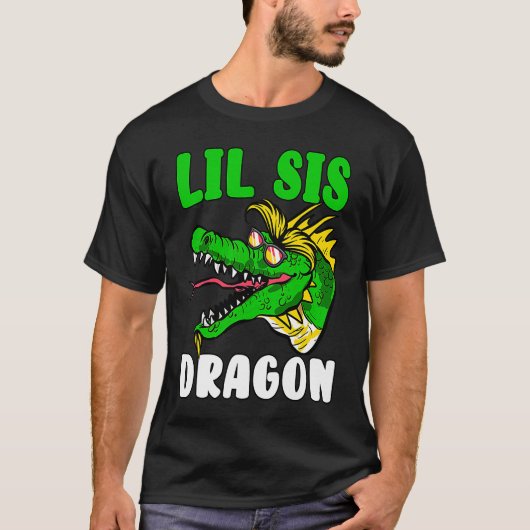 Lil Sis Dragon Lover T-shirt (Voorkant)