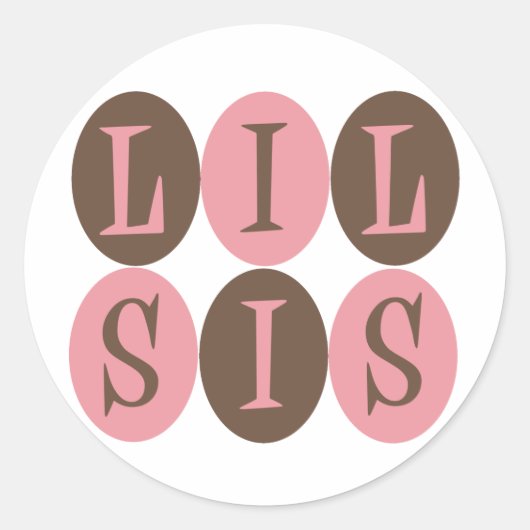 Lil Sis stickers (Voorkant)