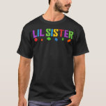 Lil Sister Blocks Master Brick Builder Birthday T-shirt<br><div class="desc">Lil zuster Blokken Master Brick Builder Verjaardagsjongen</div>