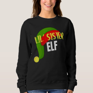 Lil Sister Elf Matching Family Group - Kerstmis Trui