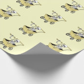 Lil Skeleton Gift Wrapping Paper Cadeaupapier (Hoek)