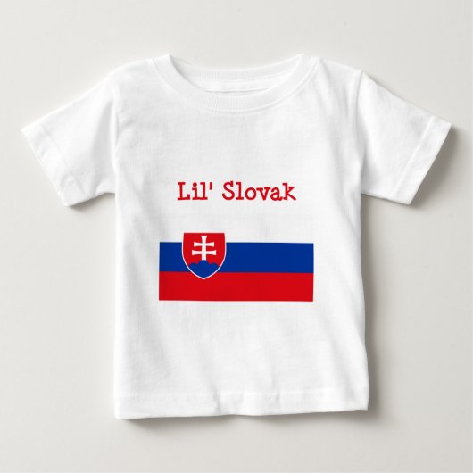 Lil' Slowaaks T-shirt (Voorkant)