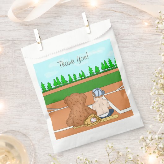 Lil' Slugger | Baseball Hartelijk dank Bedankzakje (Geknipt)