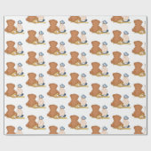 Lil' Slugger Baseball Thema Cadeaupapier (Vlak)