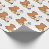 Lil' Slugger Baseball Thema Cadeaupapier (Hoek)